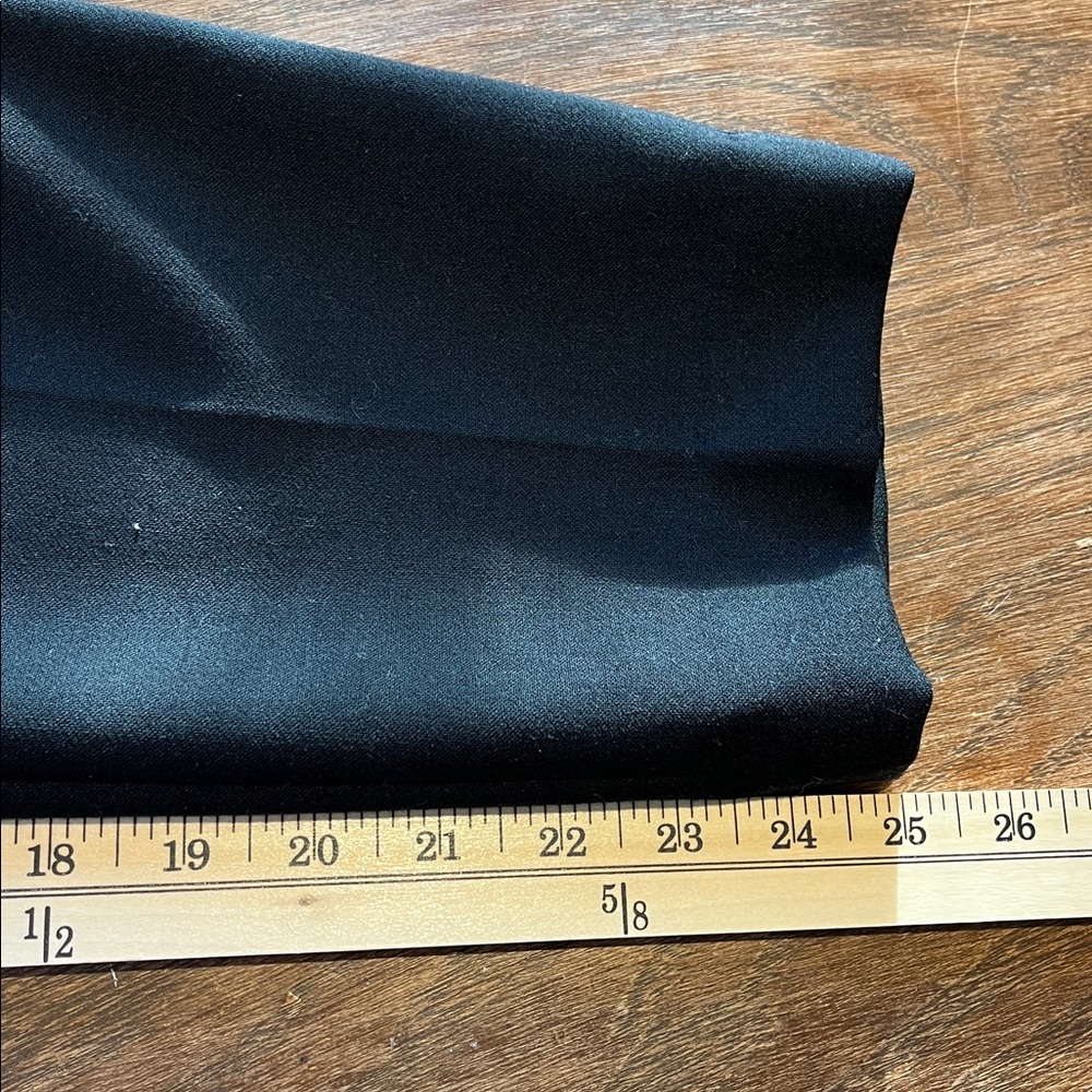 Like NEW! J. Crew Black wool blend Martie side zip ankle pants size 8 - Picture 7 of 12